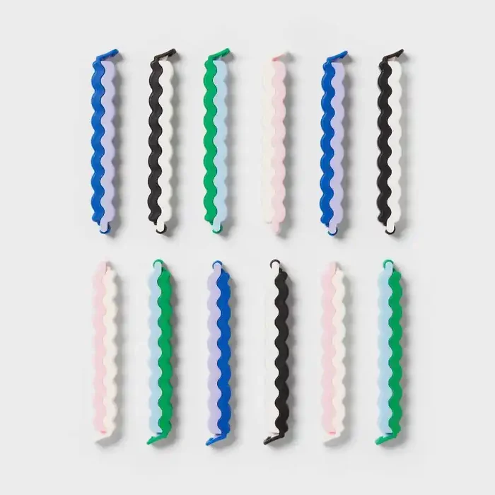 12pc Wavy Chip Bag Clip Set – Room Essentials™