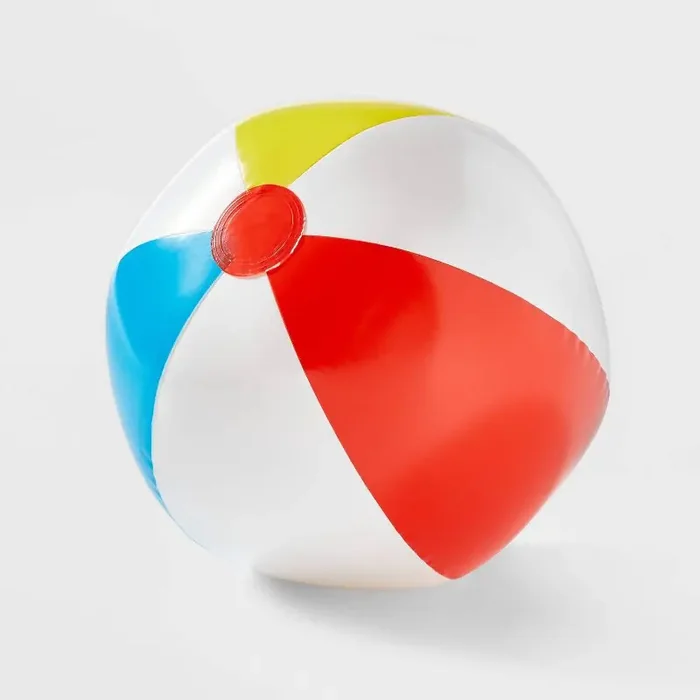 14″ Classic Beach Ball – Sun Squad™ Pool Game Toy for 2+ Years