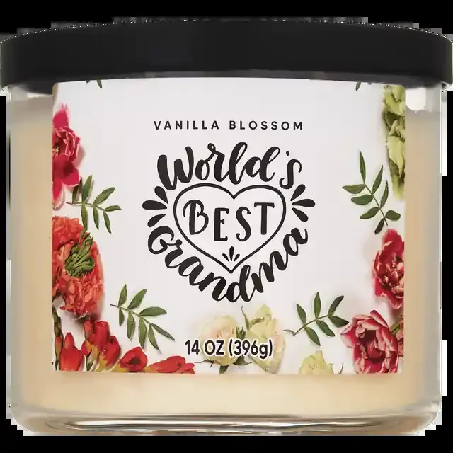 14Oz 3 Wicks Best Grandma Vanilla