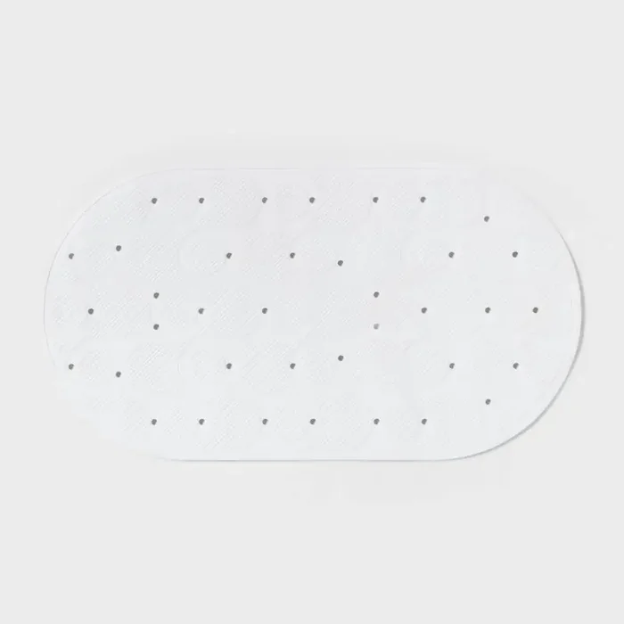 15″x27″ Rounded Bath Mat White – Room Essentials™