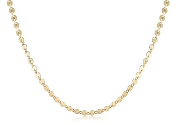 17″ Choker Infinity Chic Chain Gold