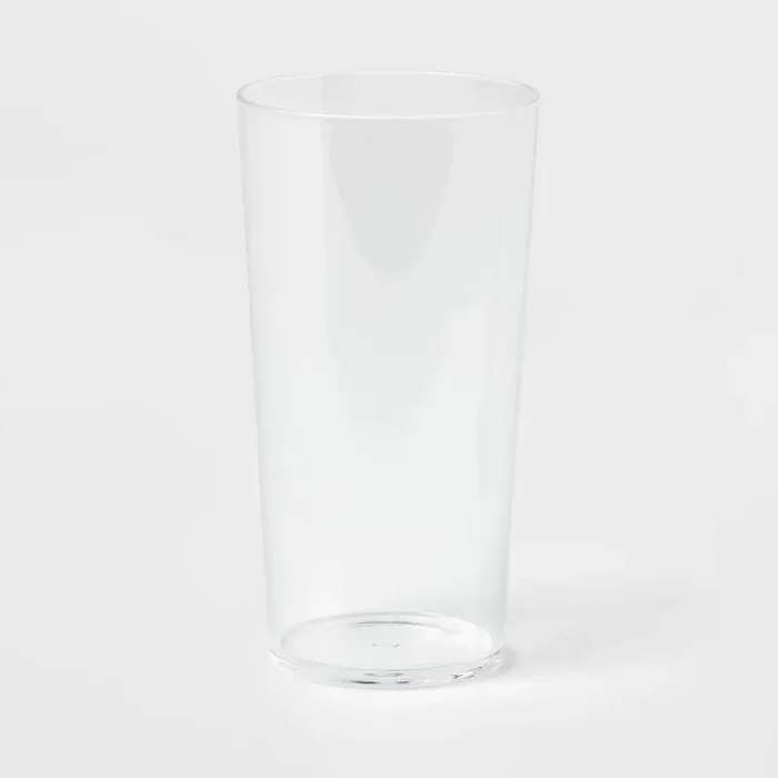 18oz Plastic Tall Tumbler – Room Essentials™ Reusable Drinkware, Dishwasher-Safe, Cold Beverages