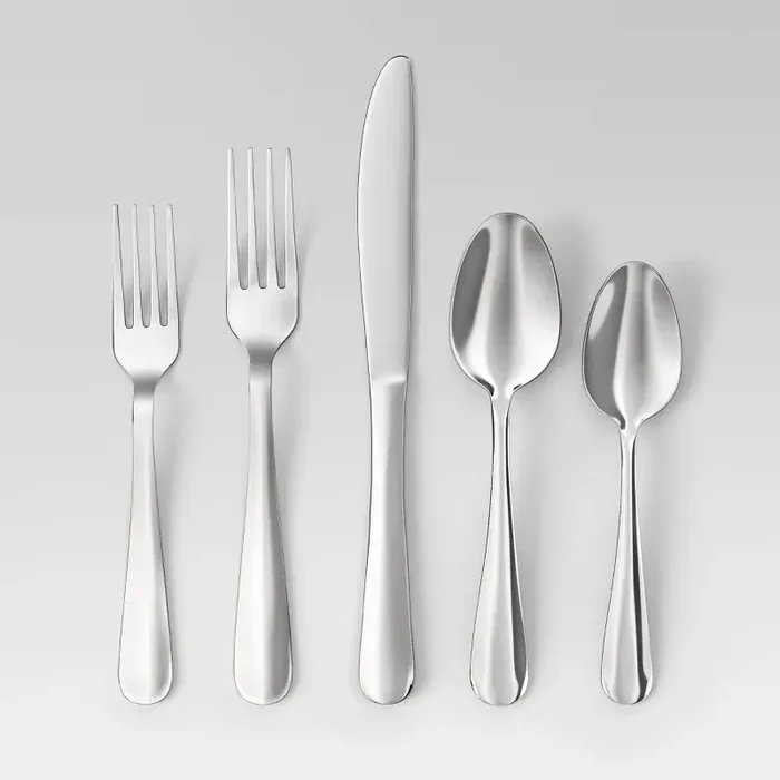20pc Teagan Flatware Silver – Room Essentials™
