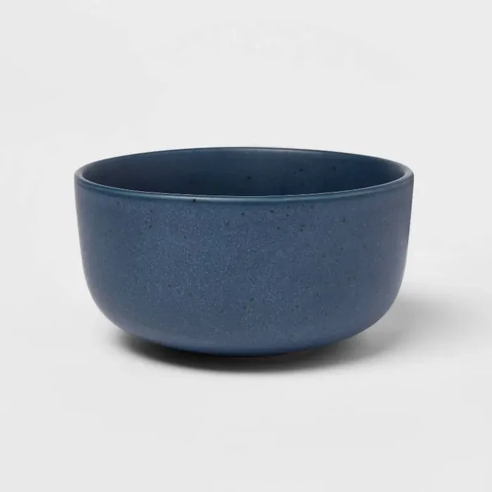 23oz Stoneware Tilley Single Bowl Navy Blue – Threshold™