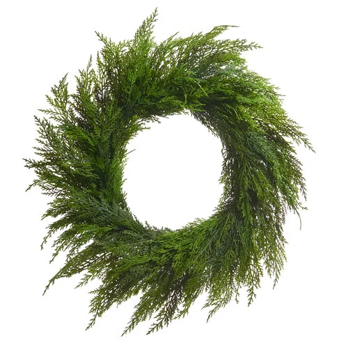 24″ CEDAR WREATH