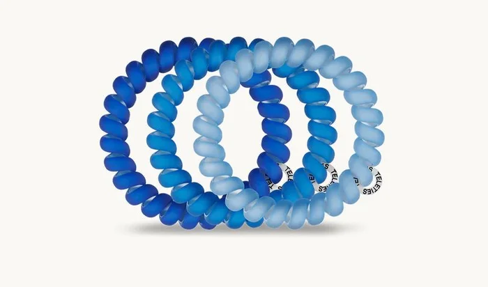 3 Pack Hair Ties Large Cobalt