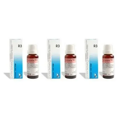 3 x Dr. Reckeweg-Germany R3- Hear Drops. EXPEDITED INTERNATIONAL DELIVERY