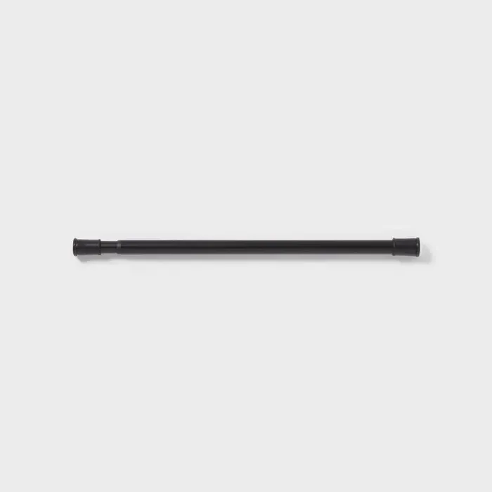 40″ Shower Tension Rod Stall Black – Room Essentials™