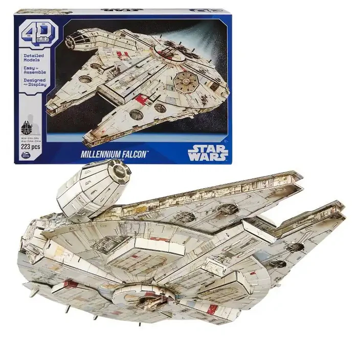 4D BUILD – Star Wars Millennium Falcon Model Kit Puzzle 223pc