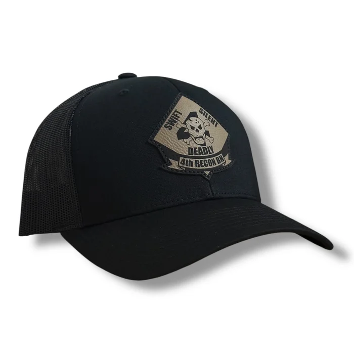 4TH RECON BN PATCH HAT (BLACK)