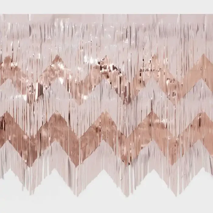 5ct Boho Décor Backdrop White/Rose/Gold – Spritz™