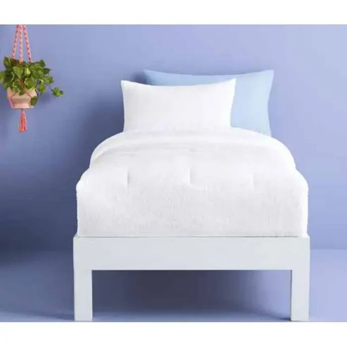 5pc Twin Comforter and Sheet Set Ivory – Room Essentials™