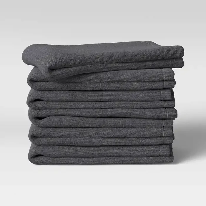 6pk Cotton Dishcloths Gray – Room Essentials™
