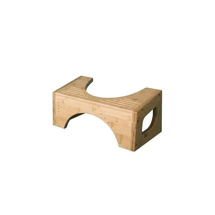 7″/9″ Two in One Bamboo Toilet Step Stool Brown – Squatty Potty