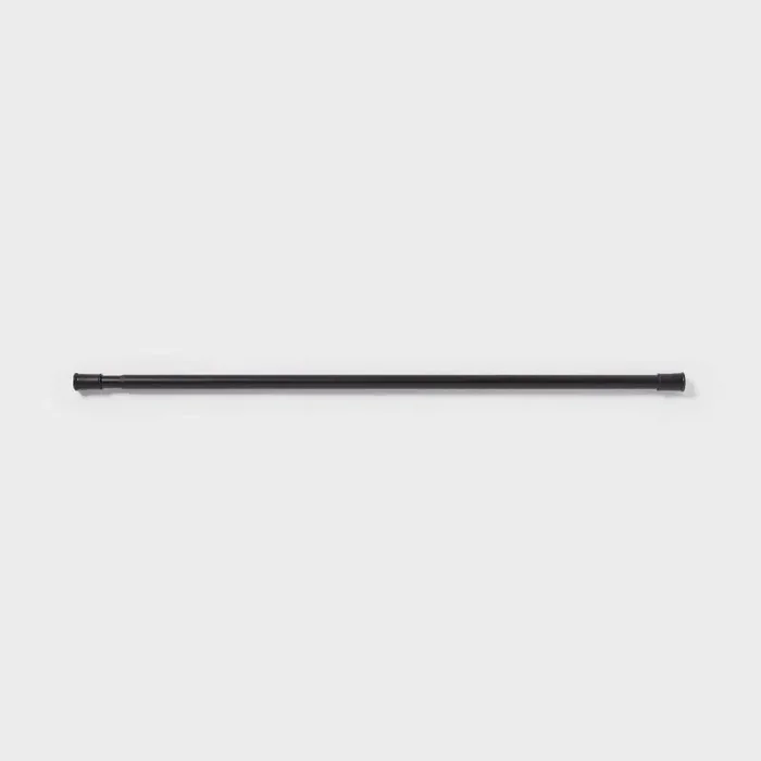 72″ Shower Tension Rod Black – Room Essentials™
