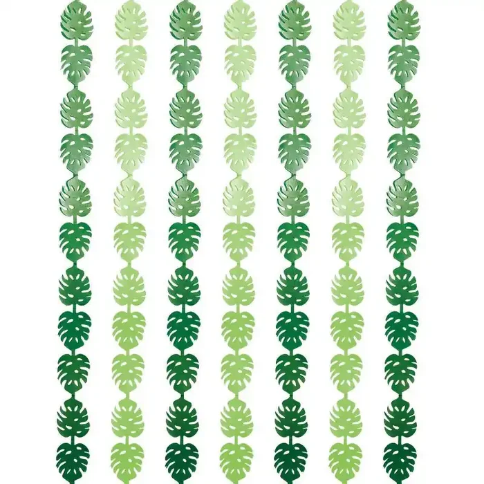 7ct Jungle Leaf Garland Backdrop – Spritz™