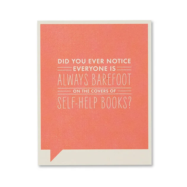 “Did You Ever Notice” Just for Laughs Card