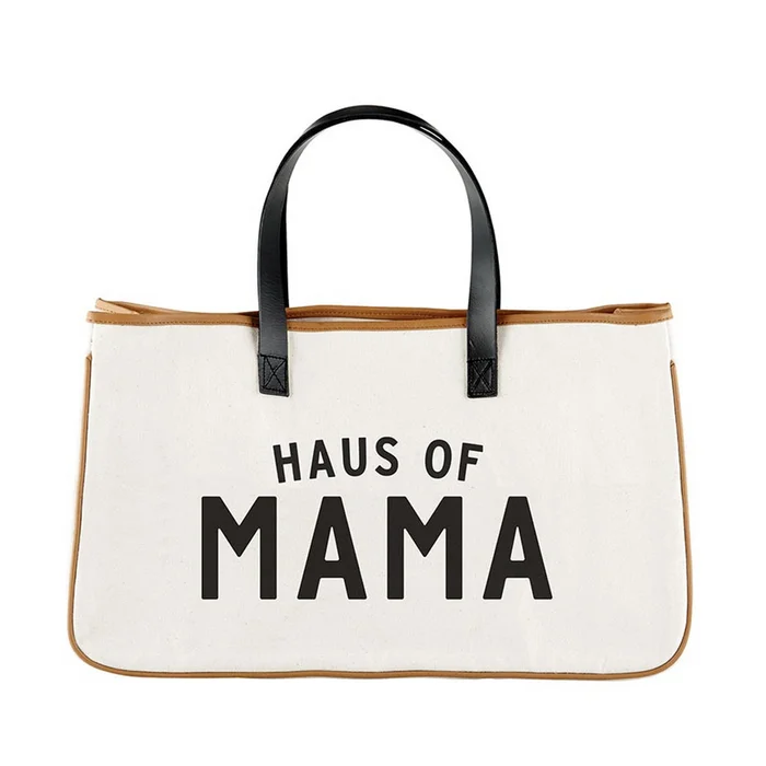 “Haus of Mama” Canvas Tote