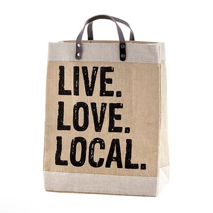 “Live Love Local” Market Tote