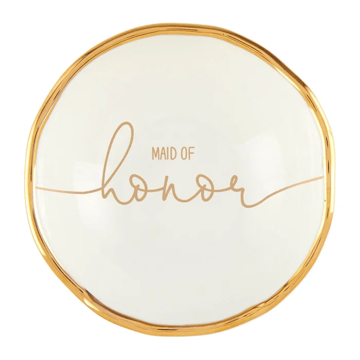 “Maid of Honor” Jewelry Dish