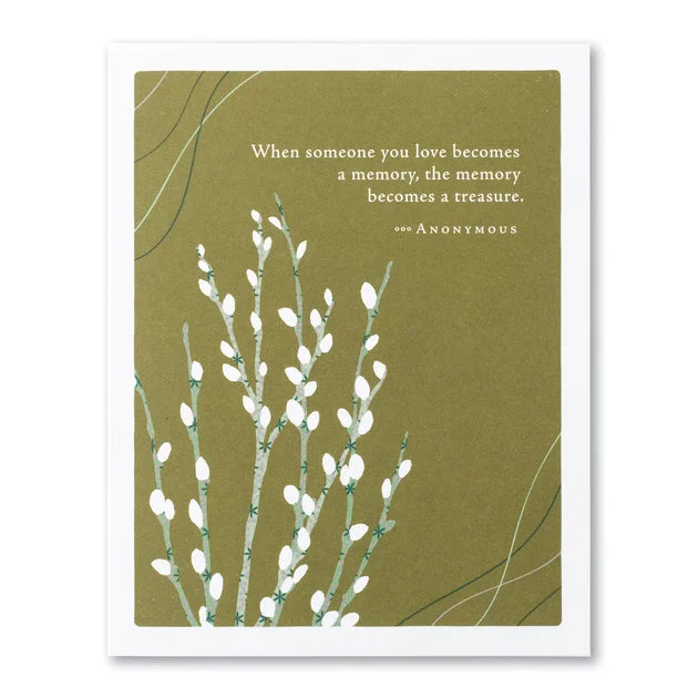 “When Someone You Love” Sympathy Card