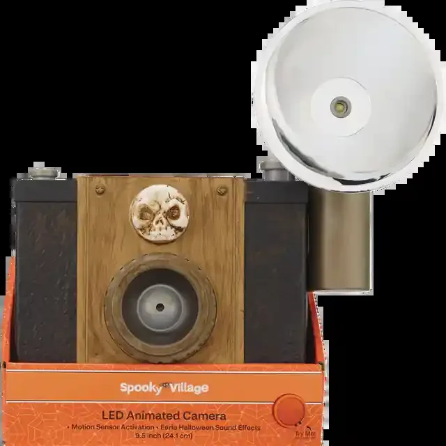 9.5?H Plastic Led&Animated Camera