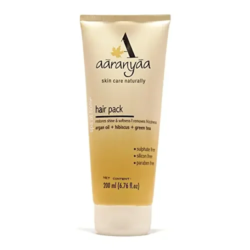 Aaranyaa Vedic Therapy Natural Argan Oil Hair Pack Spa At Home – 8.4 Ounce