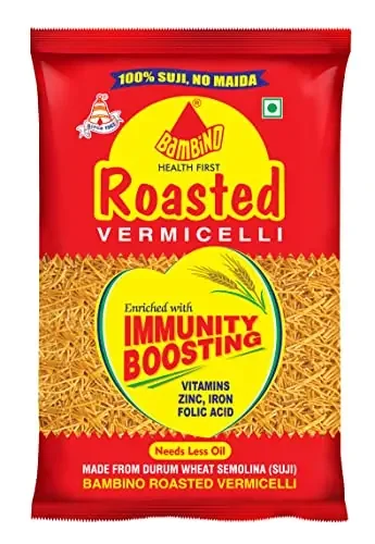 Accpo Bambino Vegetarian Vermicelli, Roasted, 850 grams/ 900 grams pouch (Weight May Vary)