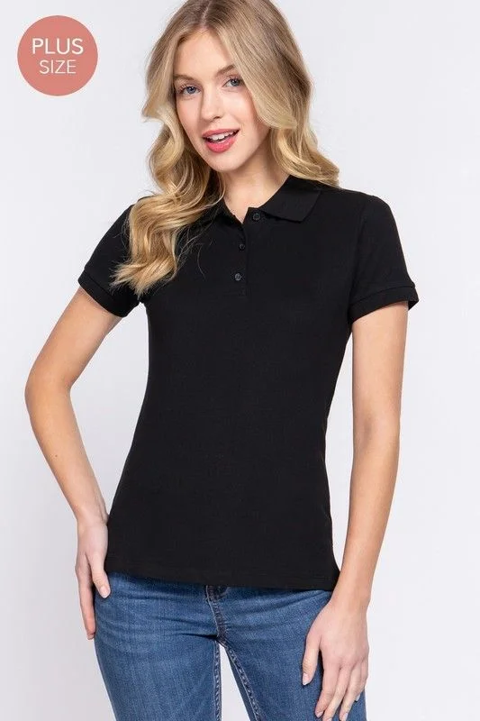 Active Basic Classic Pique Polo