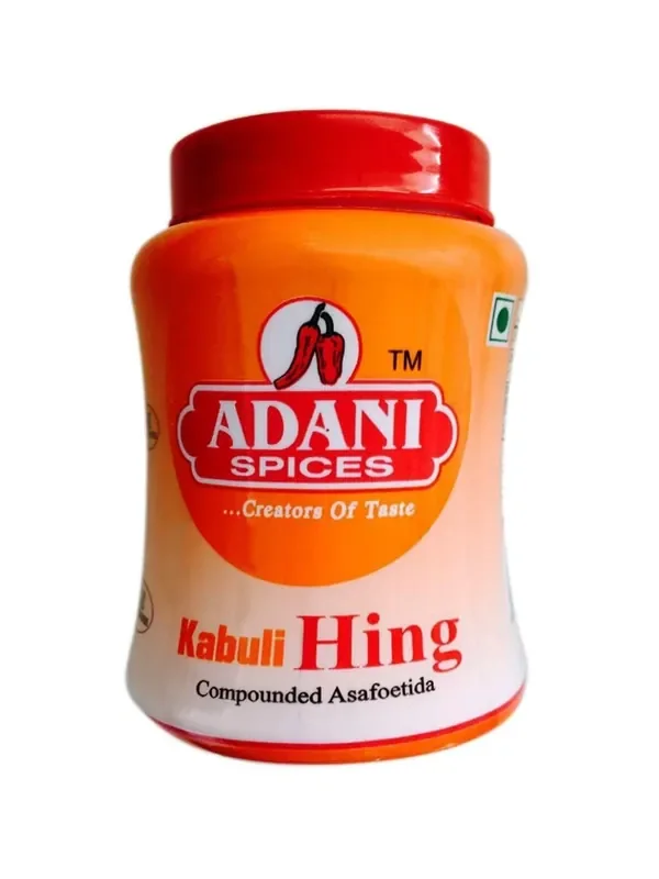 Adani Spices Strong Kabuli Compounded Hing (Asafoetida), 200gm -100% Natural
