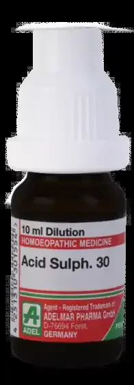 Adel Acid Sulph (30 CH) (10 ml)