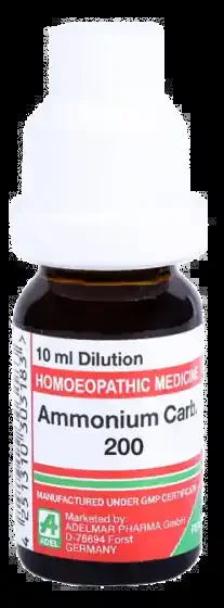 Adel Ammonium Carb (200 CH) (10 ml)