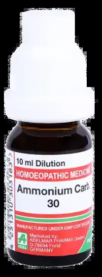 Adel Ammonium Carb (30 CH) (10 ml)