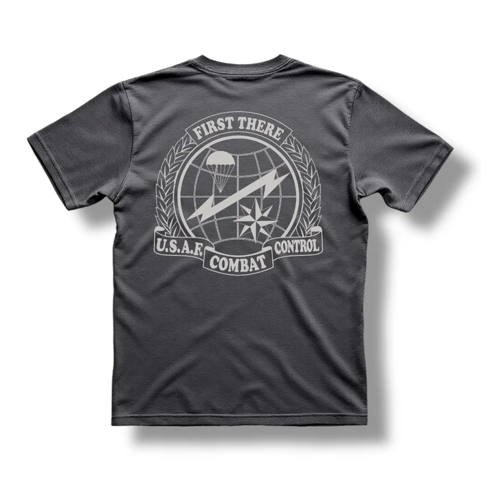 AF CCT Logo Tee (Heather Metal)