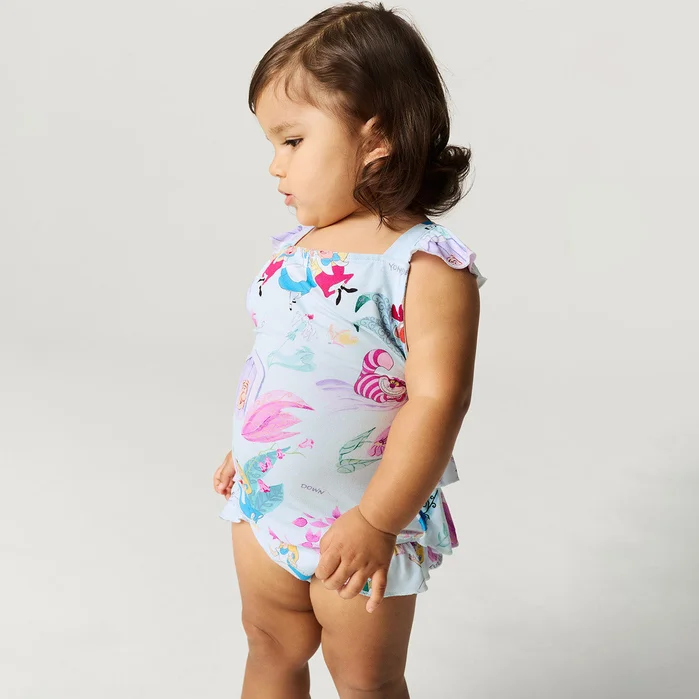 Alice Blue Baby Bubble Romper | Disney Adventures in Wonderland