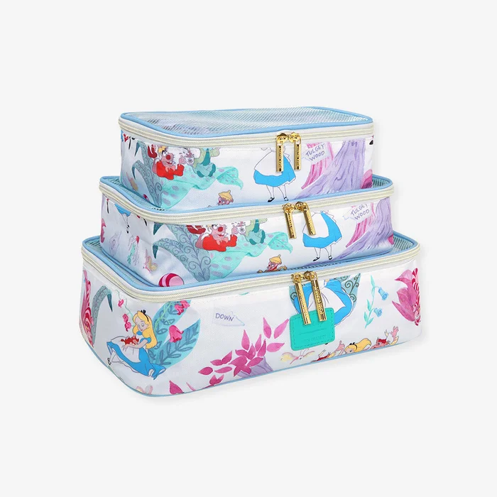Alice Blue Packing Cubes | Disney Adventures in Wonderland