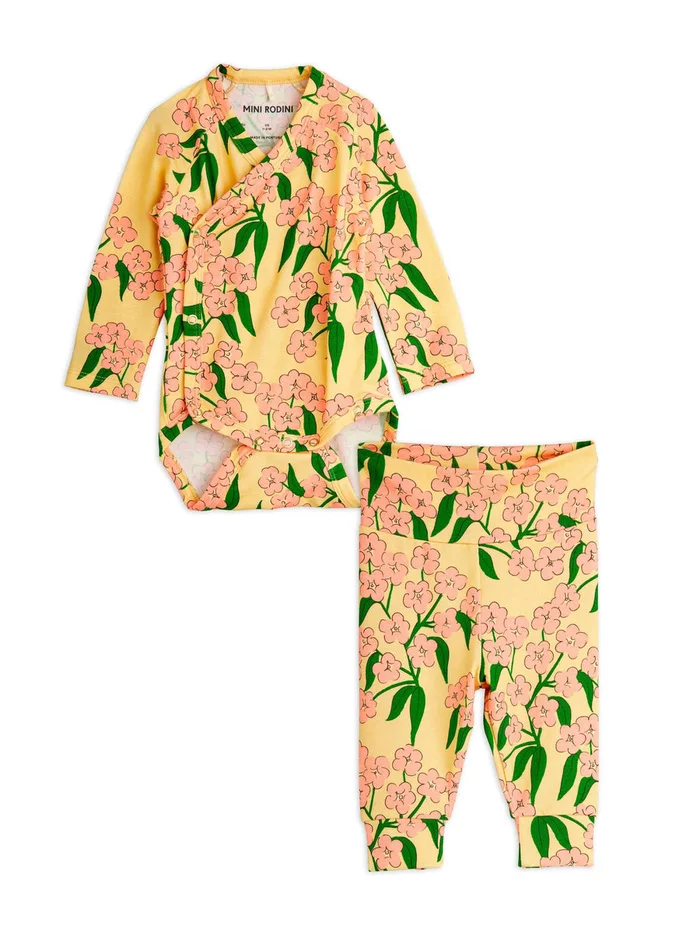 Alpine Flowers AOP Baby Set