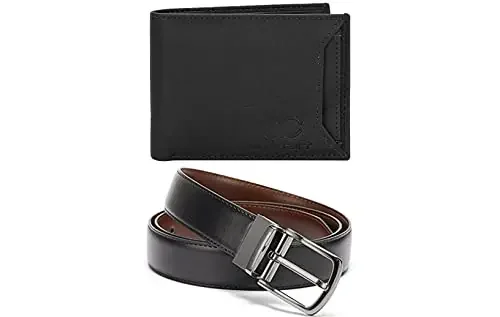 Amicraft Men‘s Combo Pack of Wallet & Belt Gift set