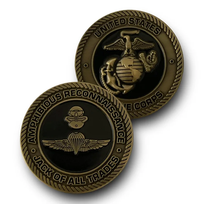 Amphib Recon “Dual Cool” Challenge Coin