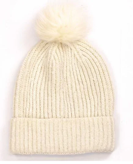 Arlington Pom Pom Beanie