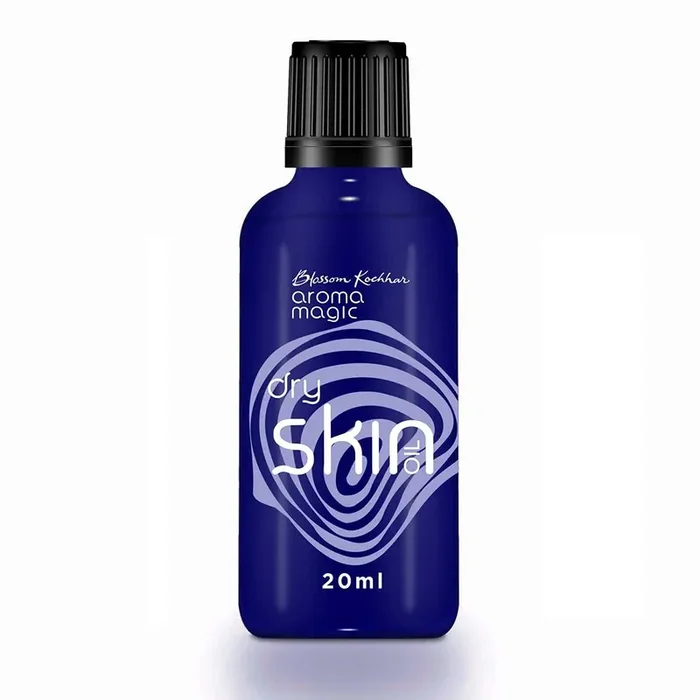 Aroma Magic Dry Skin Oil moisturises & nourishes the skin, leaving refreshed & glowing Enriched with apricot kernel oil & essential oils of sandalwood & orange -20ml