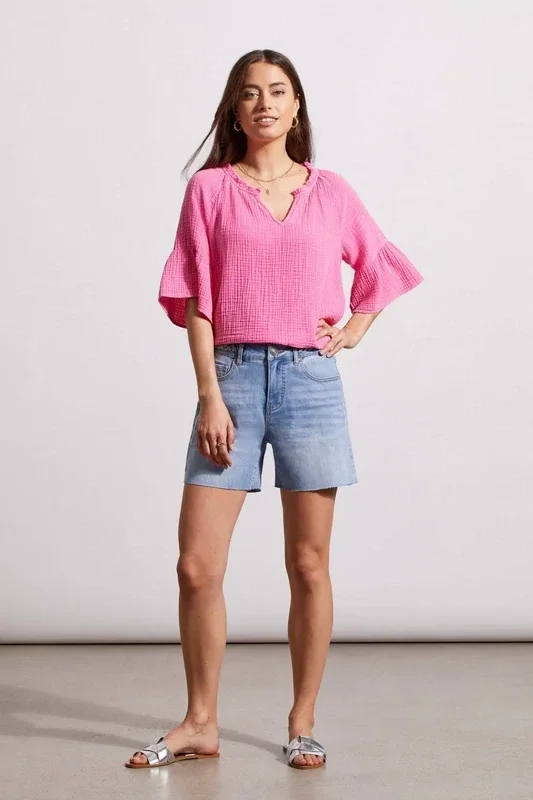 AUDREY GIRLFRIEND CLASSIC DENIM SHORT-BEACH WASH-5378O-292