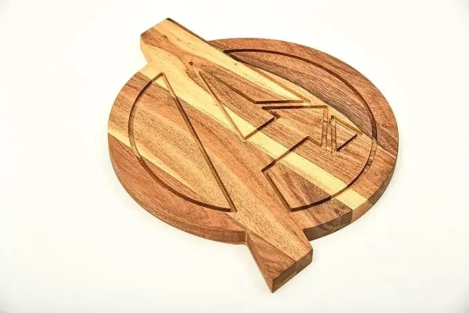 Avenger Kitchen Cutting Board – Juice Grooves with Easy-Grip Handles, Non-Porous, Dishwasher Safe