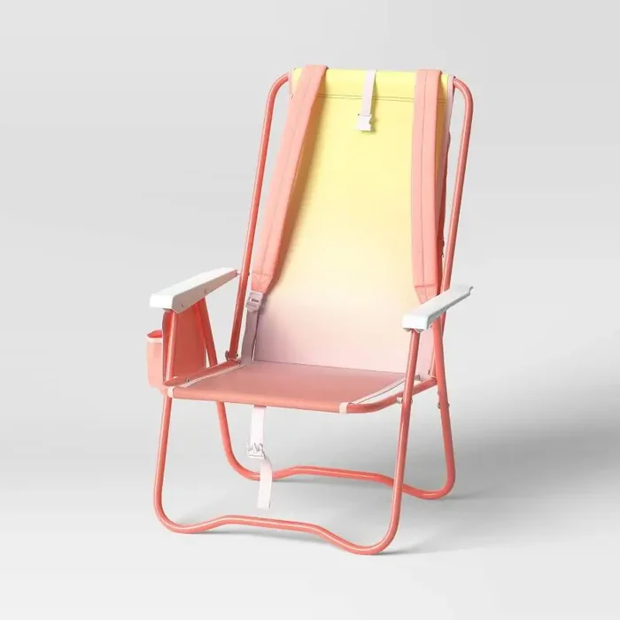 Backpack Chair Pink Ombre – Sun Squad™