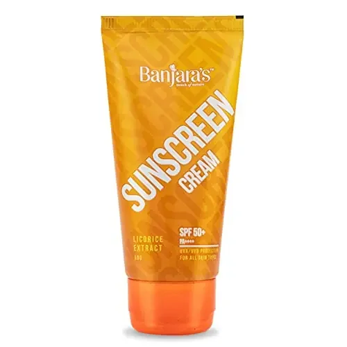 Banjara‘s Sunscreen SPF 50 PA++++ – 50gm Cream