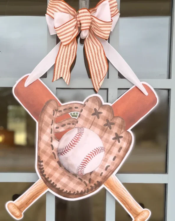 Baseball Door Hanger
