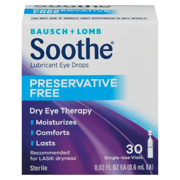 Bausch + Lomb Soothe Lubricant Eye Drops
