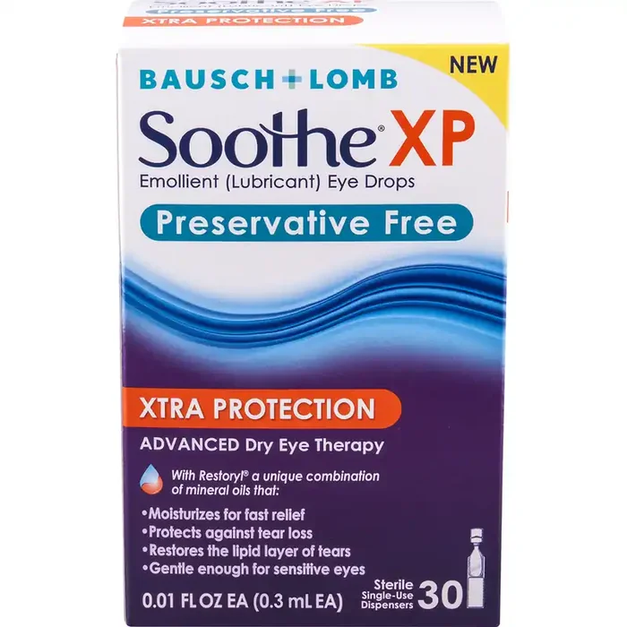 Bausch + Lomb Soothe Xtra Protection Dry Eye Therapy