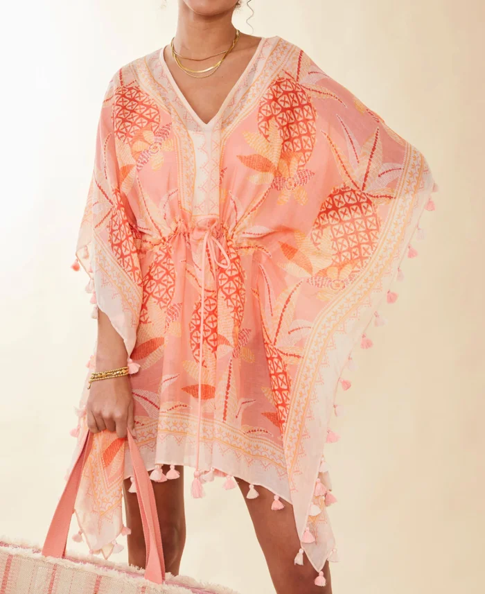 Beach Cover Up Callawassie Pineapple – Spartina