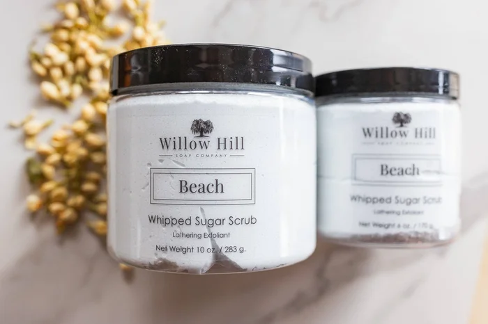 Beach Whipped Sugar Scrub 10 oz. – Willow Hill